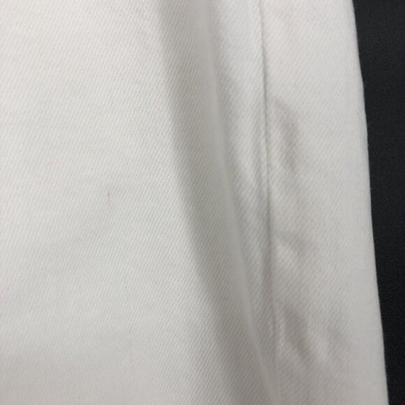 Agolde REVOLVE Women's Toni Slim Crop Straight Jeans Size 31 Radiate Off White - Picture 8 of 13